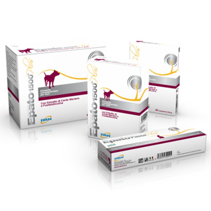 Drn Epato 1500 Plus 120 Tabletten für Hunde