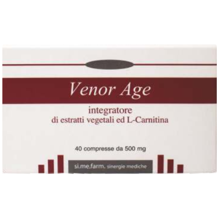 Ja.Ich.Farm. Venor Age Nahrungsergänzungsmittel 40 Tabletten mit 500 mg