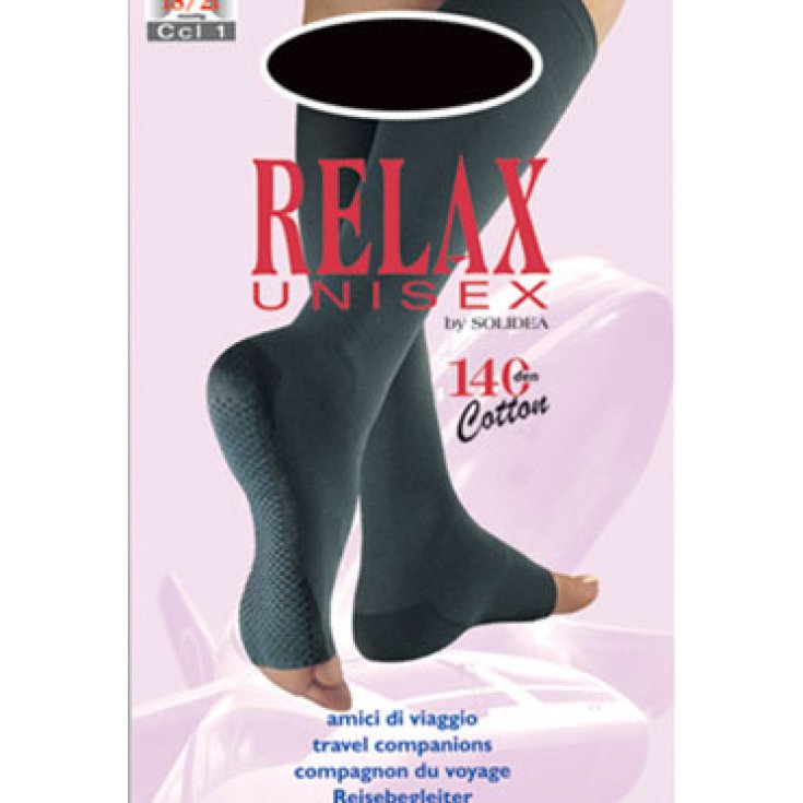 Solidea Relax 140 Kniehoher Open Toe Unisex Farbe Schwarz Größe 4 Xl