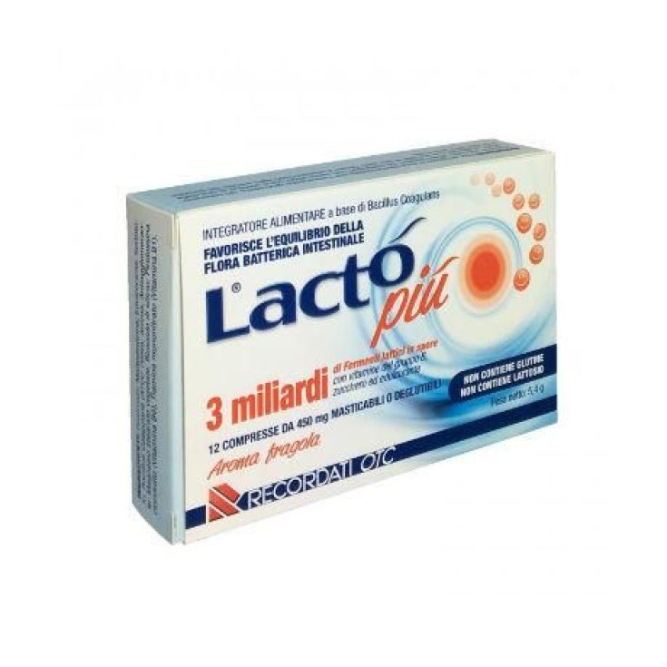 Recordati Lacto 3 Plus Biologisches Vitaminpräparat