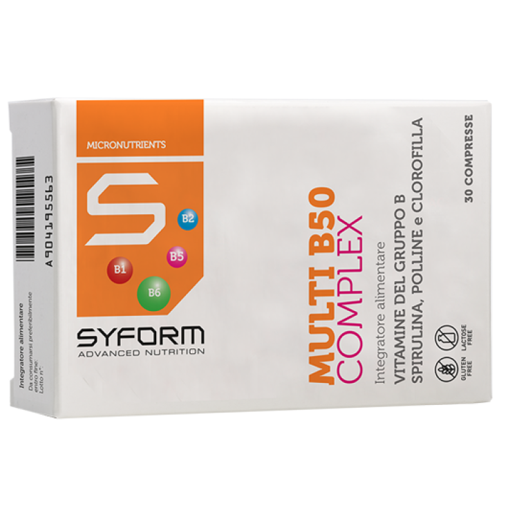 Syform Multi B50 Complex Nahrungsergänzungsmittel 30 Tabletten