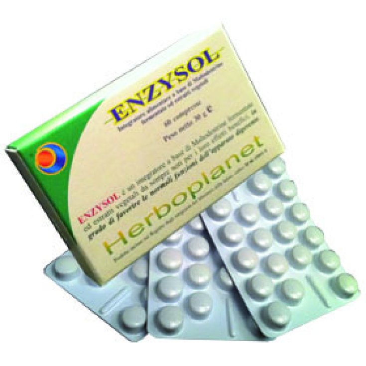 Herboplanet Enzysol Nahrungsergänzungsmittel 60 Tabletten