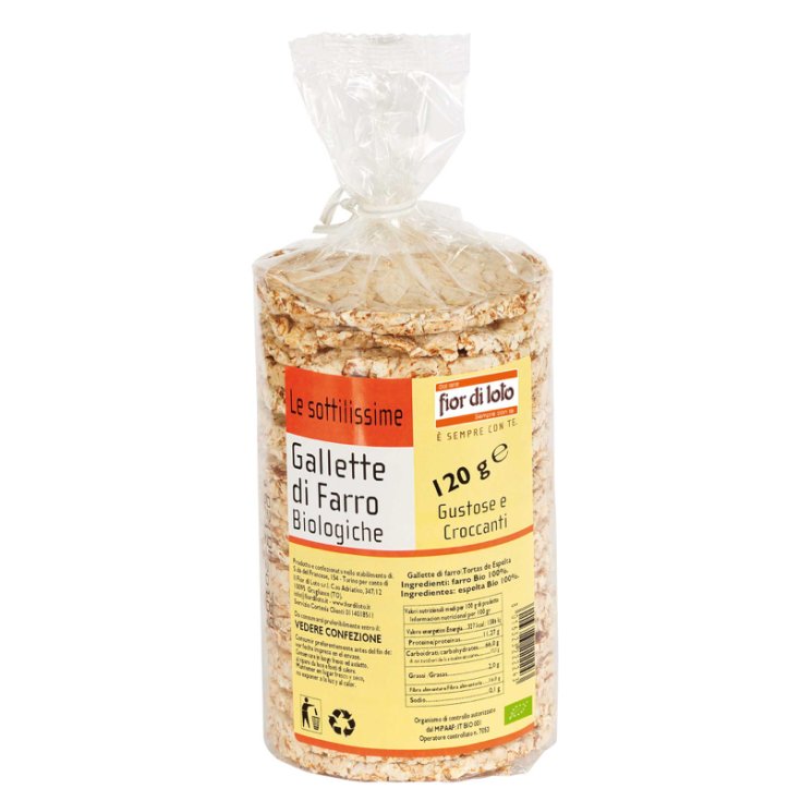 Il Fior Di Loto Bio Dinkel Gallette 120g