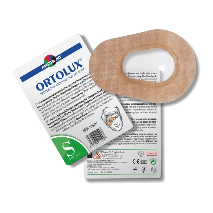 Master-Aid® Ortolux® Air selbstklebender Augenschutz groß 1 Stück