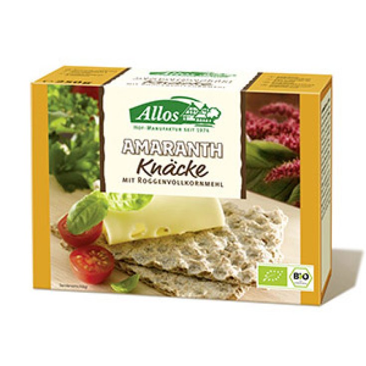 Allos Crackers Roggenvollkorn und Bio-Amaranth 250g