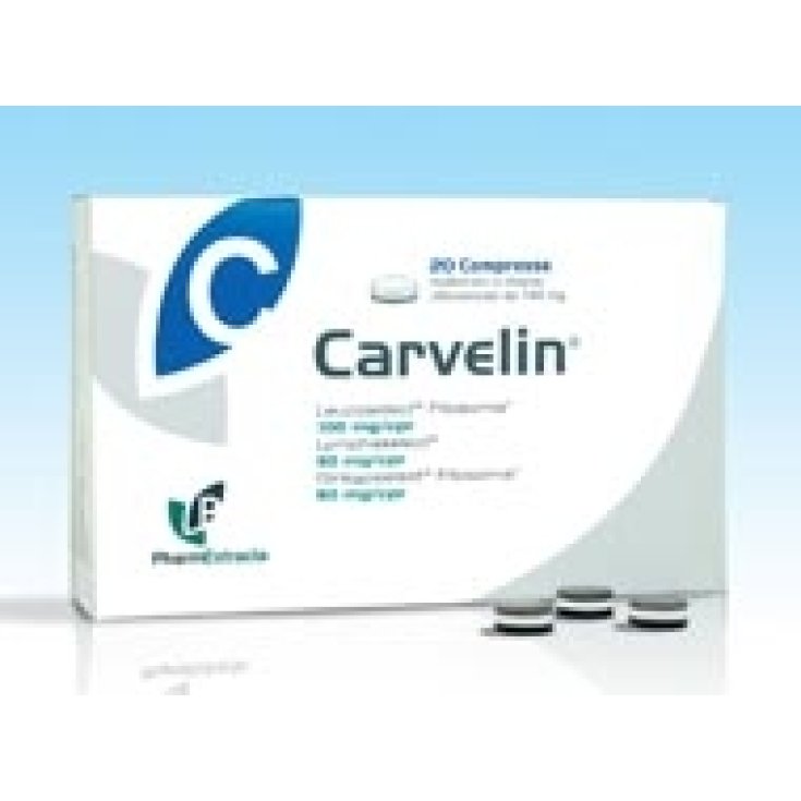 Pharmextracta Carvelin Nahrungsergänzungsmittel 20 Tabletten