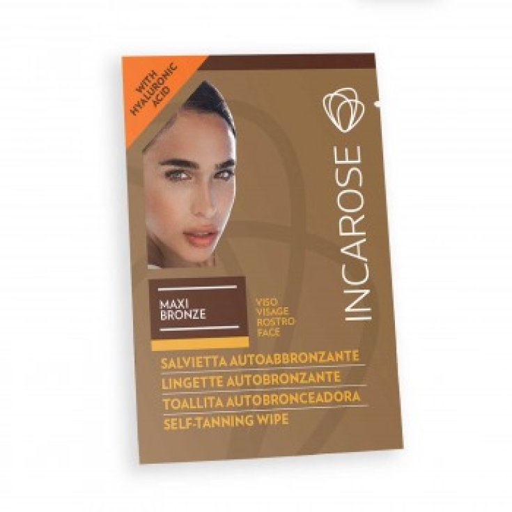 Incarose Maxi Bronze Einweg-Selbstbräunungstuch 6ml