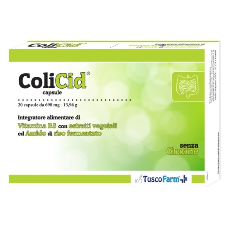 Tuscofarm Colicid Nahrungsergänzungsmittel 20 Kapseln