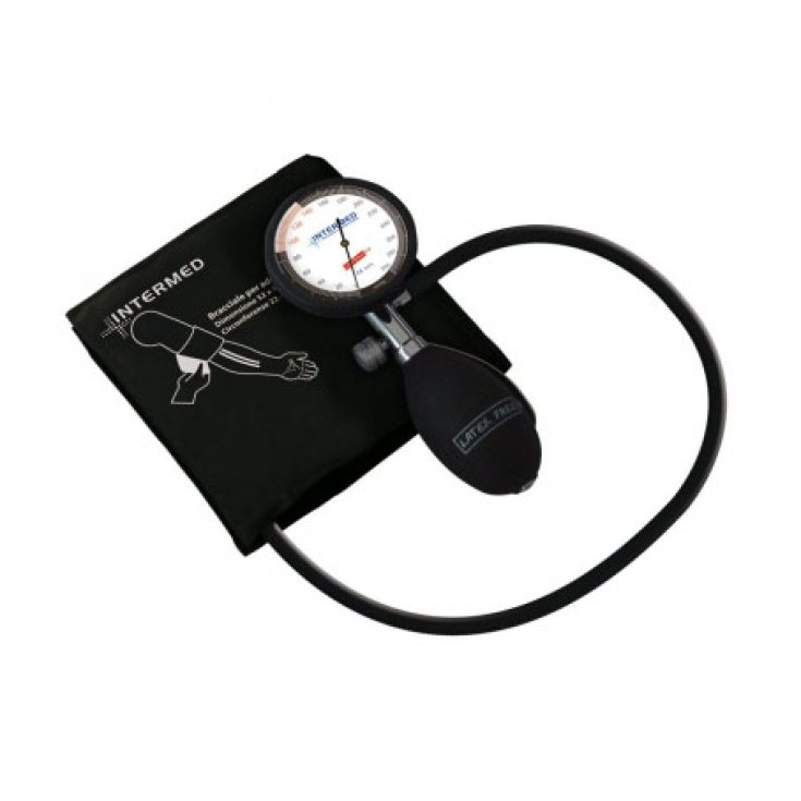 Intermed Aneroid Anti-Shock Blutdruckmessgerät Blutdruckmessung Schwarze Farbe