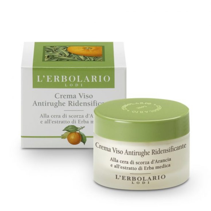 L'Erbolario Redensifying Anti-Falten-Gesichtscreme mit Orangenschalenwachs und Alfalfa-Extrakt 50 ml