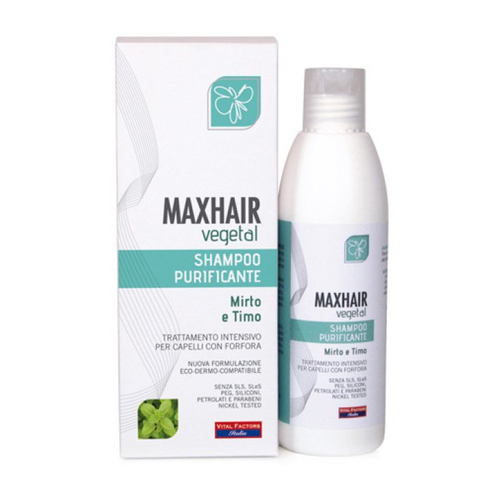 MaxHair Pflanzliches Reinigungsshampoo 200ml