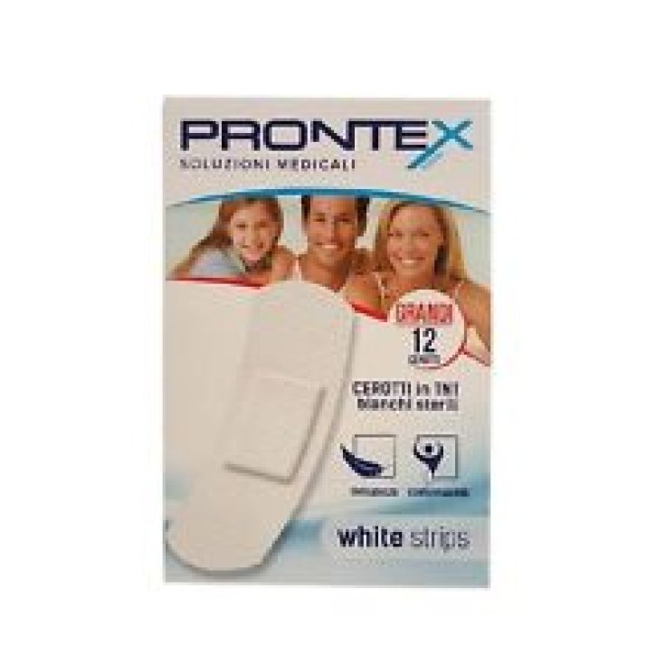 Sicherheit Prontex White Strips White Patches 12 große Patches