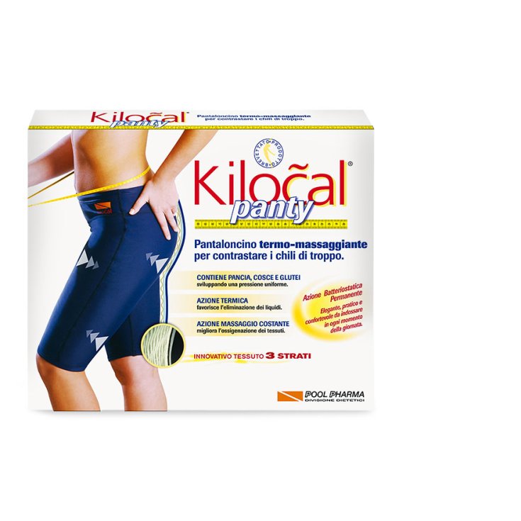 Pool Pharma Kilocal Panty Blaue Hose Größe M