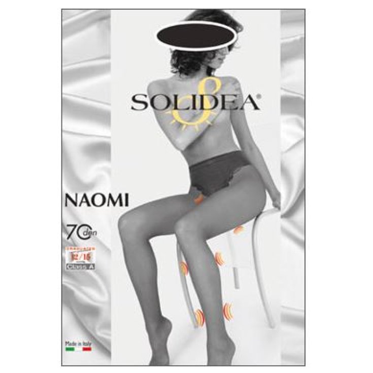 Solidea Naomi 70 Modellierstrumpfhose Smooth Mesh Farbe Smoke Größe 1