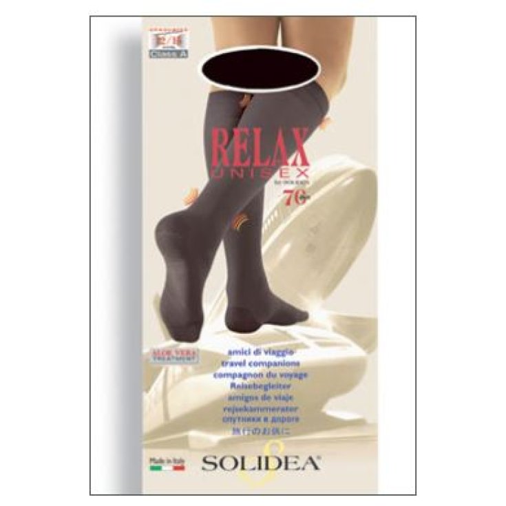 Solidea Relax Unisex 70 Kniestrümpfe Farbe Ecru Größe 1