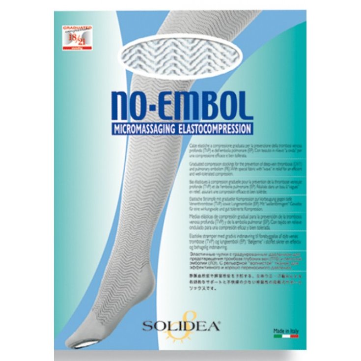 Solidea No Embol Medizinische Socken Farbe Weiß Größe S