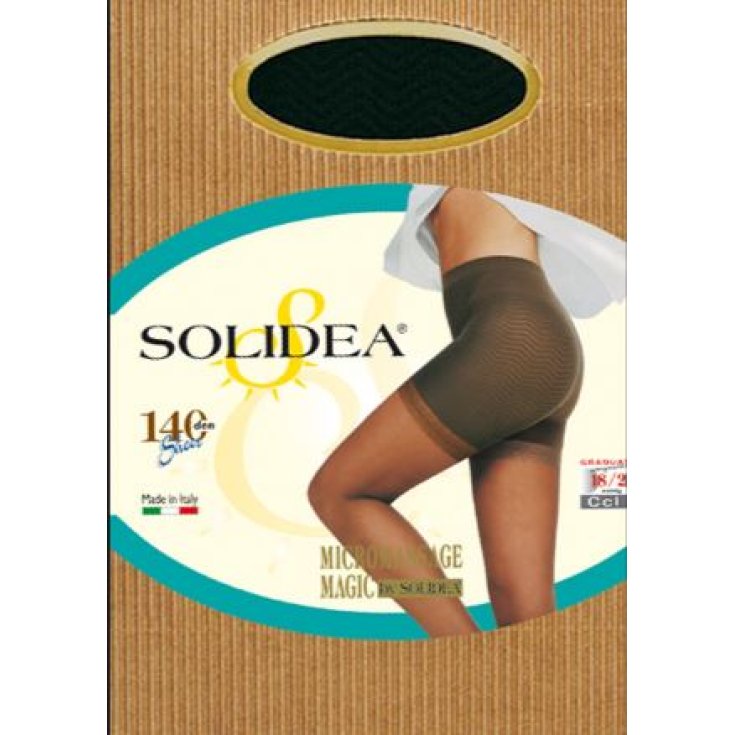 Solidea Magic 140 Anticellulite Strumpfhose Farbe Camel Größe 4