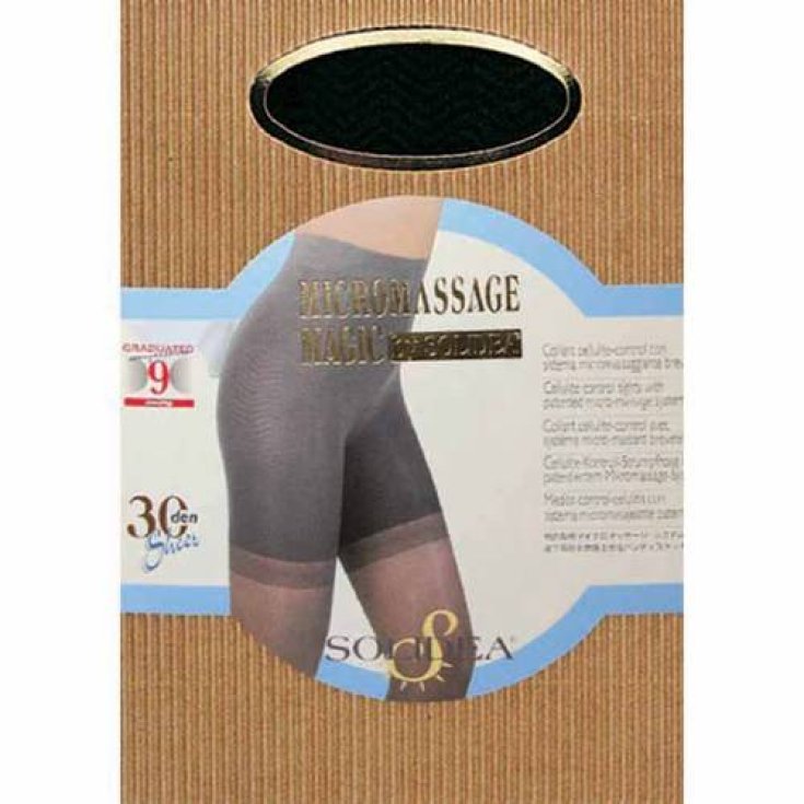 Solidea Magic 30 Transparente Anticellulite-Strumpfhose Farbe Camel Größe 2 1 Paar