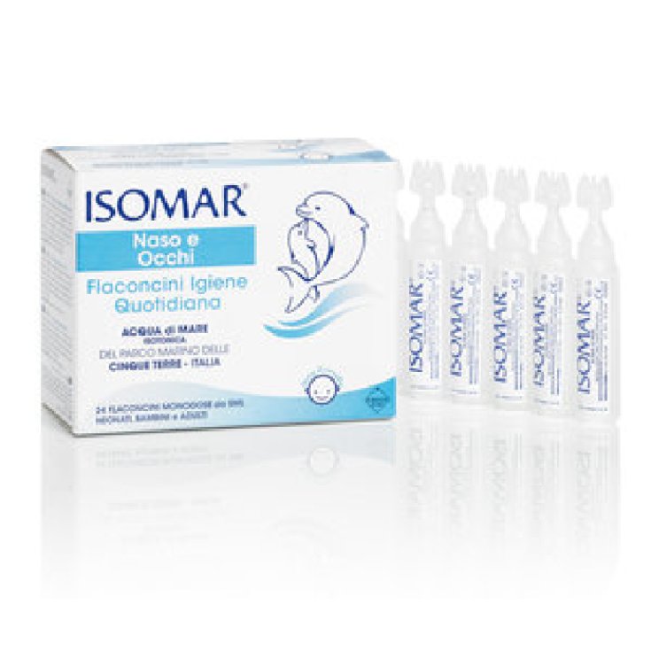 Isomar Nose and Eyes Daily Hygiene 24 Einzeldosis-Fläschchen mit 5 ml