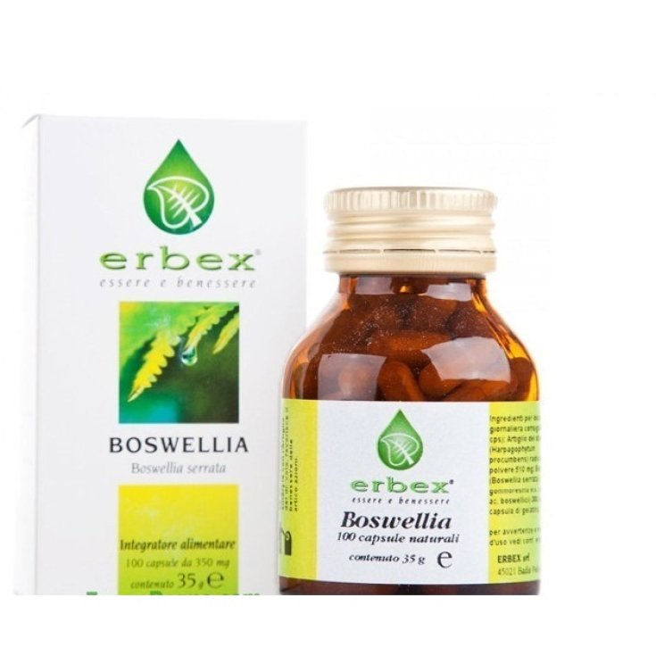 Erbex Boswellia Nahrungsergänzungsmittel 100 Kapseln