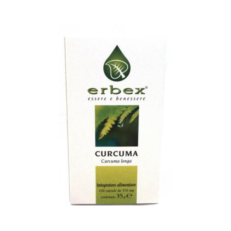 Erbex Curcuma 100 Kapseln mit 350 mg