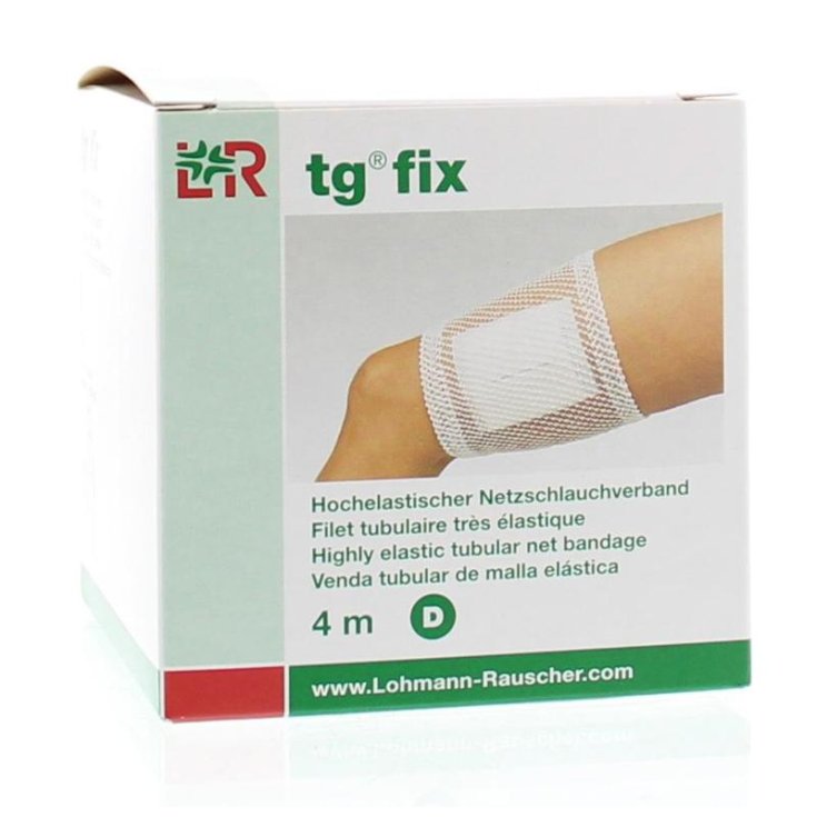 L&R Tg Fix Bandage Schlauchnetzbandage Erwachsene und Kinder Gr. D 4m