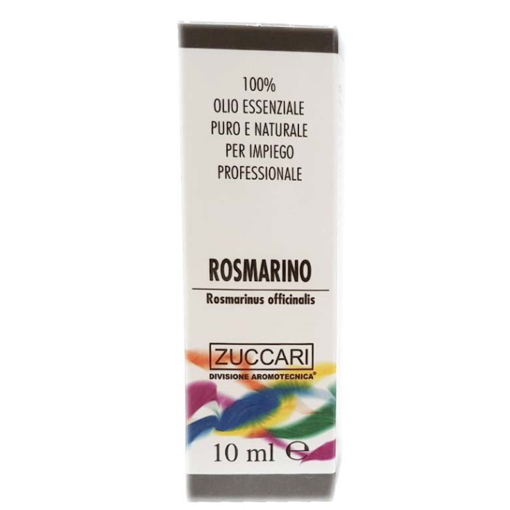 Zuccari ätherisches Öl Rosmarin 34 für den professionellen Gebrauch 10 ml Fläschchen