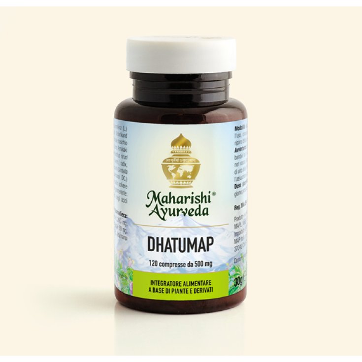 Karte Maharishi Ayurveda Dhatumap Nahrungsergänzungsmittel 120 Tabletten