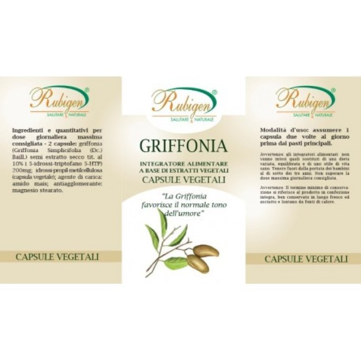 Natur Farma Rubigen Griffonia Nahrungsergänzungsmittel 60 pflanzliche Kapseln