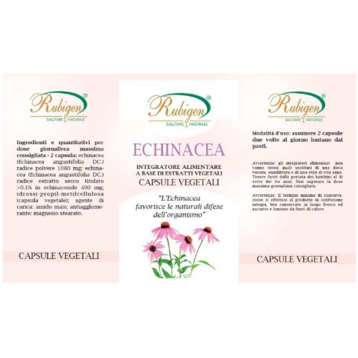 Natur-Farma Rubigen Echinacea Nahrungsergänzungsmittel 60 Kapseln