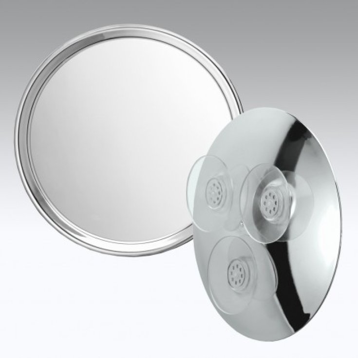 Koh-I-Noor Mirror Chrome 23cm Lupe x3 mit 3 Saugnäpfen COD 5511KK-3