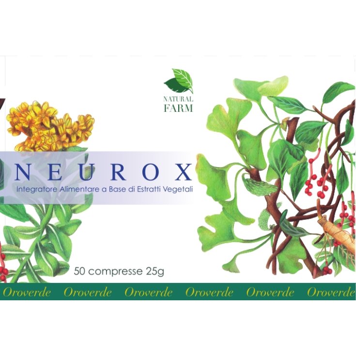 Natural Farm NeurOx Nahrungsergänzungsmittel 50 Tabletten