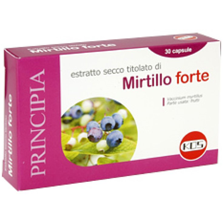 KSO Blueberry Forte Trockenextrakt Nahrungsergänzungsmittel 30 Kapseln 15g