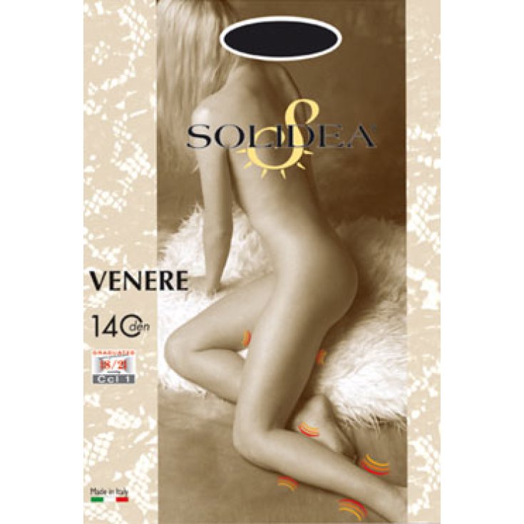 Solidea Venere 140Den Strumpfhose Farbe Rauchschwarz Größe 4