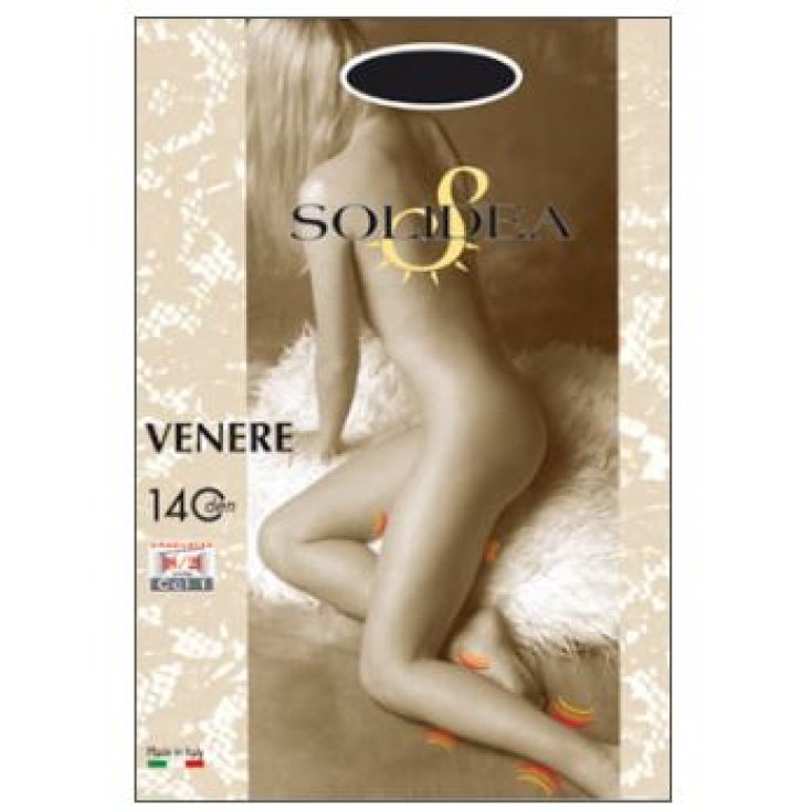 Solidea Venere 140 Nude Strumpfhose Dunkelblau Farbe Größe 4 XL