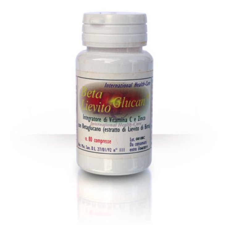International Health Care Beta-Hefe-Glucan-Nahrungsergänzungsmittel 80 Tabletten