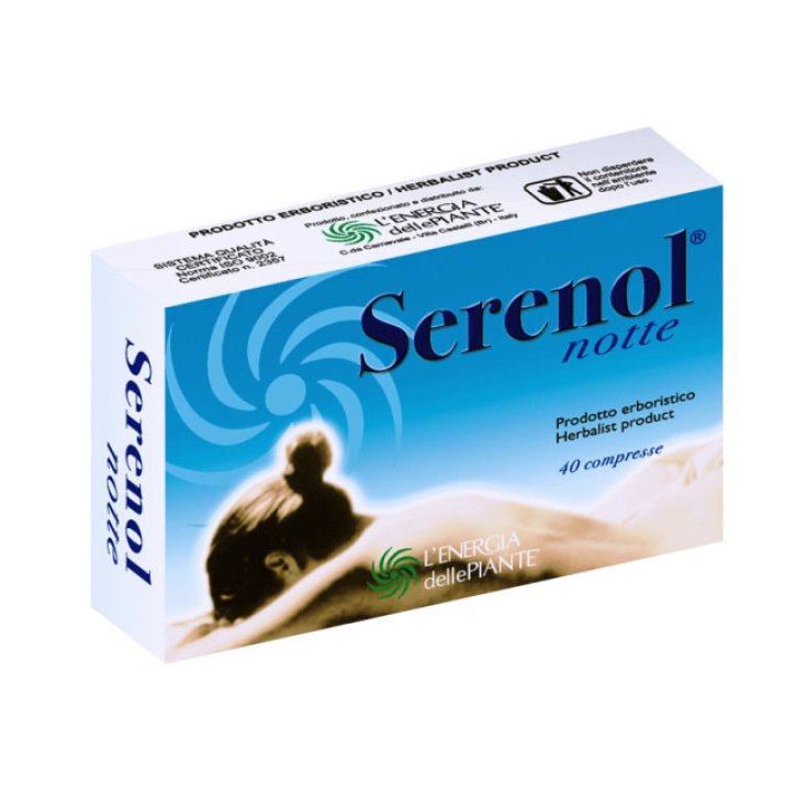BioBotanicals Plant Energy Serenol Night Nahrungsergänzungsmittel 40 Tabletten