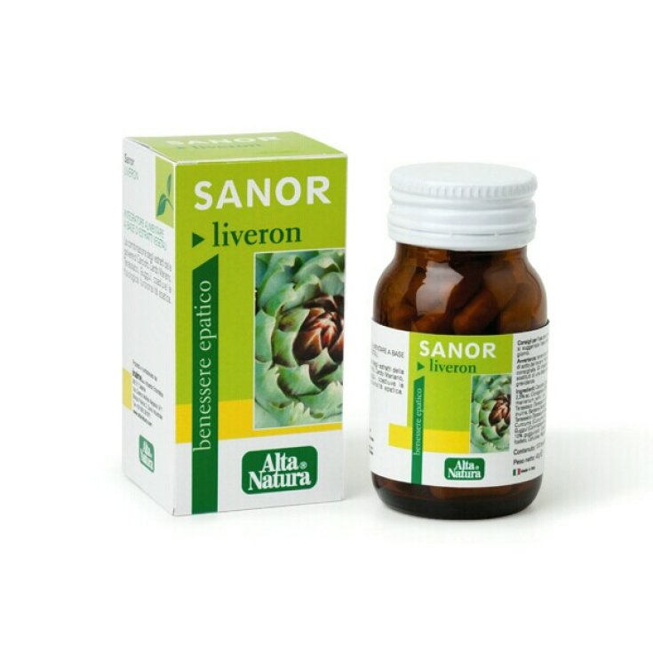 AltaNatura Sanor Liveron Nahrungsergänzungsmittel 100 Tabletten