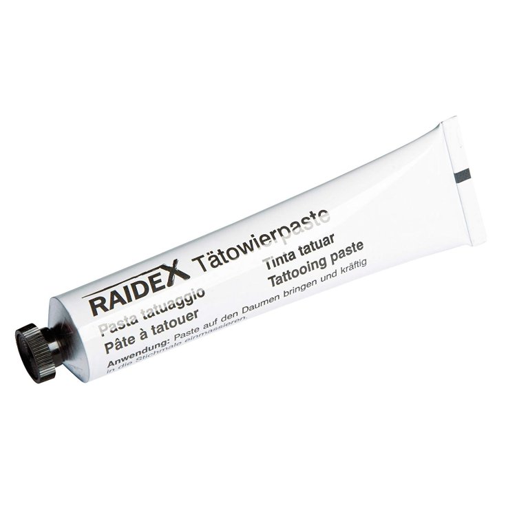 Raidex Tattoopaste Schwarz 60g