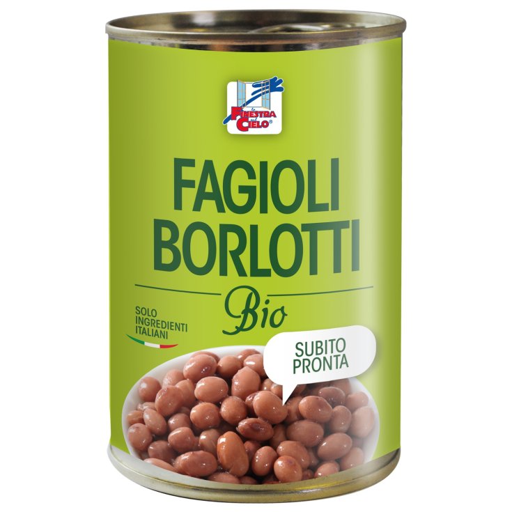 La Finestra Sul Cielo Bio Risotto Borlottibohnen 400g