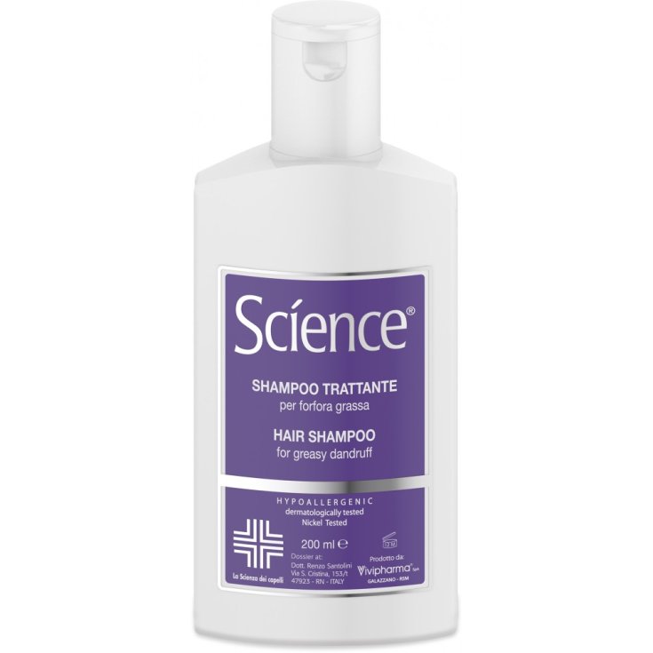 Science Shampoo gegen fettige Schuppen 200 ml