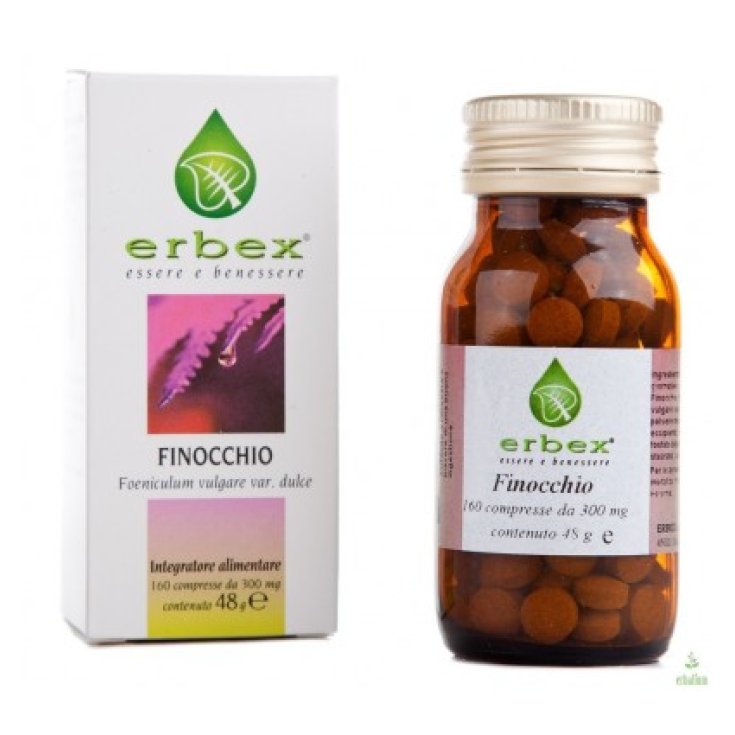 Erbex Nahrungsergänzungsmittel Fenchel 160 Tabletten