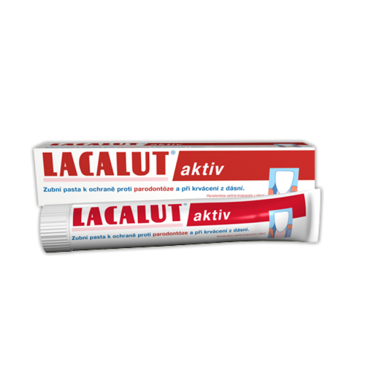 Lacalut Aktiv Anti-Plaque Zahnpasta 75ml