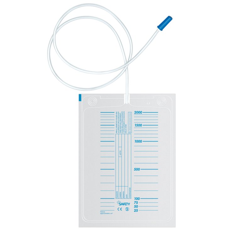 Sicherheitsbettbeutel für Urin ohne Abfluss 130cm