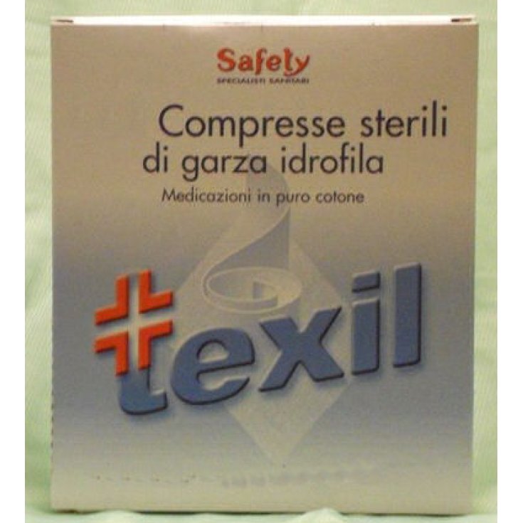 Safety Texil Sterile Gaze 10x10cm 25 sterile hydrophile Mulltabletten