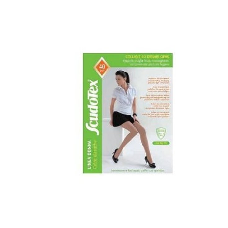 Scudotex Strumpfhose 40Den Blickdicht Farbe Cle Größe 4