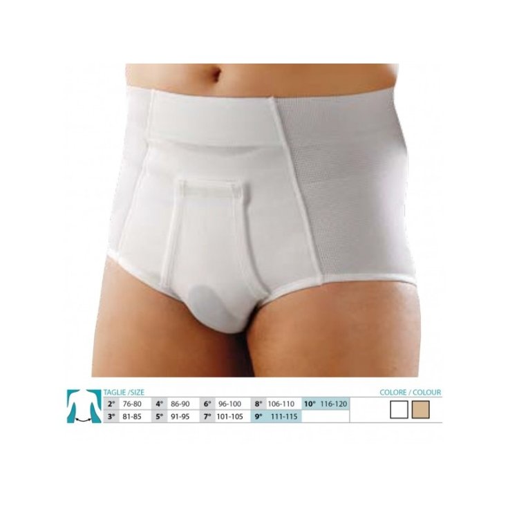 Safte Orione 316 High Hernia Slip Farbe Weiß Größe 8