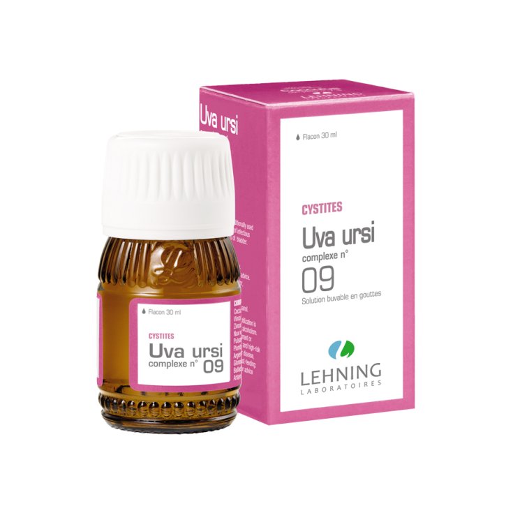 Lehning Laboratoires Uva Ursina Complexe N.9 Homöopathisches Mittel in Tropfen 30ml