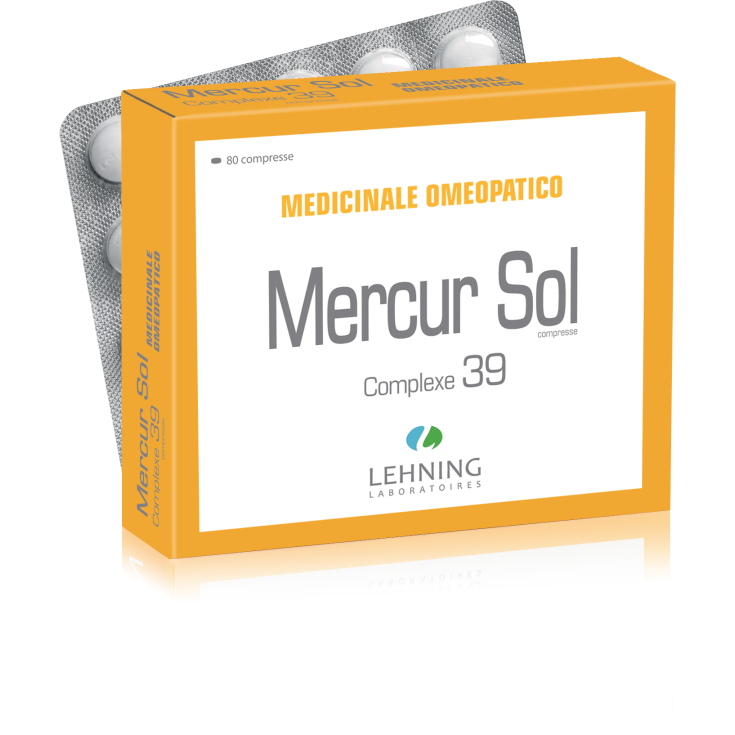 Lehning Mercur Sol Complex 39 Nahrungsergänzungsmittel 80 Tabletten