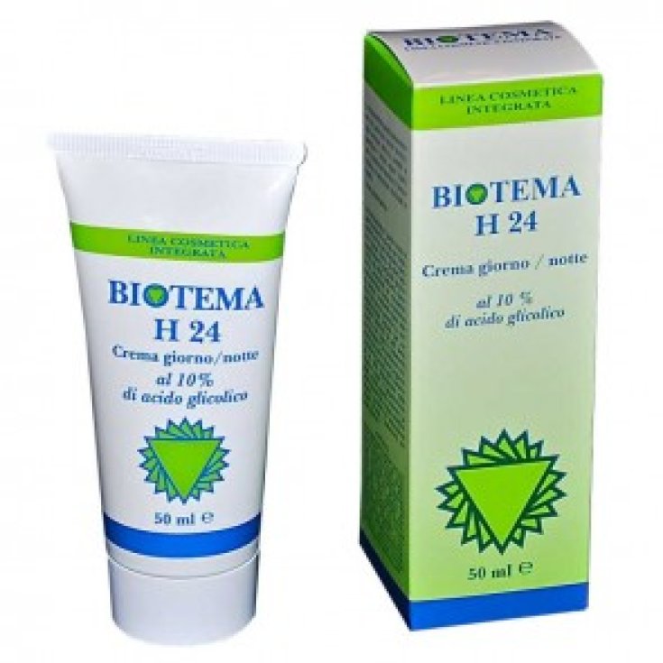Biotema H24 Tages-/Nachtcreme mit 10% Glykolsäure 50ml